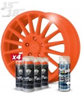 Pack Llantas NARANJA Brillo 15-18