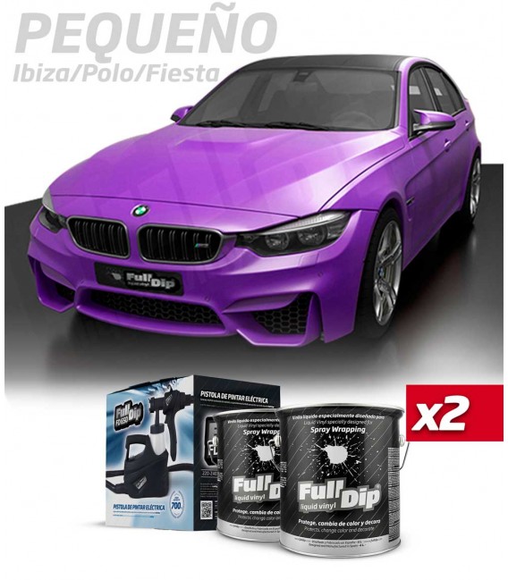 KIT PEQUEÑO FullDip® 2x4L VIOLETA METALIZADO