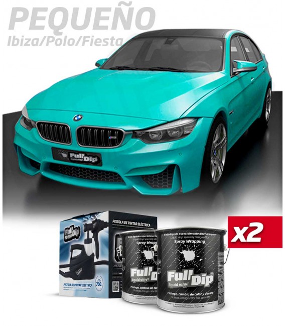 KIT PEQUEÑO FullDip® 2x4L VERDE PARAISO METALIZADO