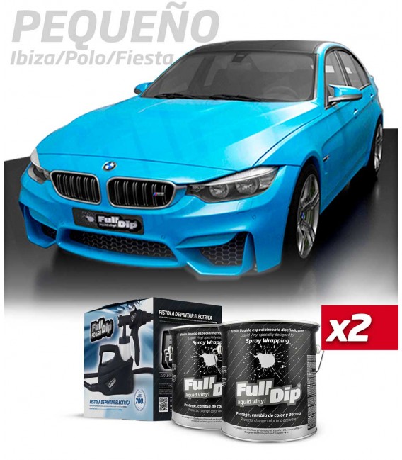 KIT PEQUEÑO FullDip® 2x4L AZUL KINGSLEY METALIZADO