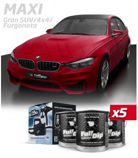 KIT MAXI FullDip® 5x4L ROJO CEREZA