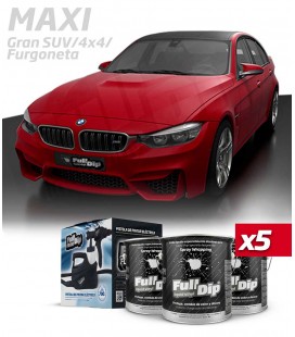 KIT MAXI FullDip® 5x4L ROJO CARMÍN