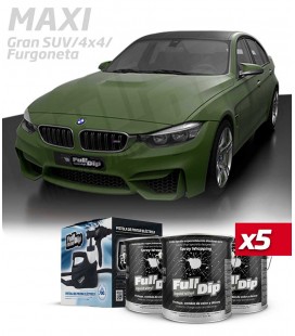 KIT MAXI FullDip® 5x4L VERDE MILITAR