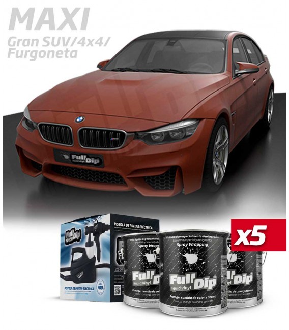 KIT MAXI FullDip® 5x4L MARRÓN MILITAR
