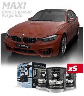 KIT MAXI FullDip® 5x4L MARRÓN MILITAR