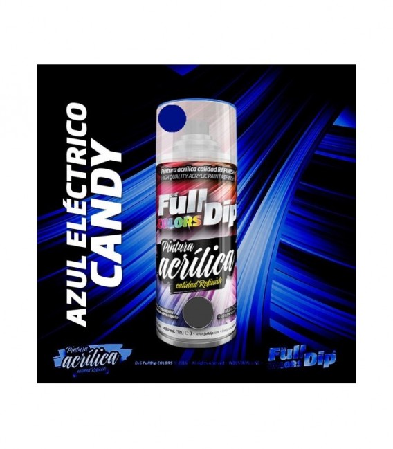 Spray Acrílico AZUL ELÉCTRICO Candy 400ml